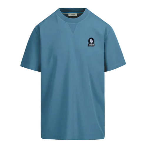 Sandbanks Double Jersey Collegiate T-Shirt: TEAL