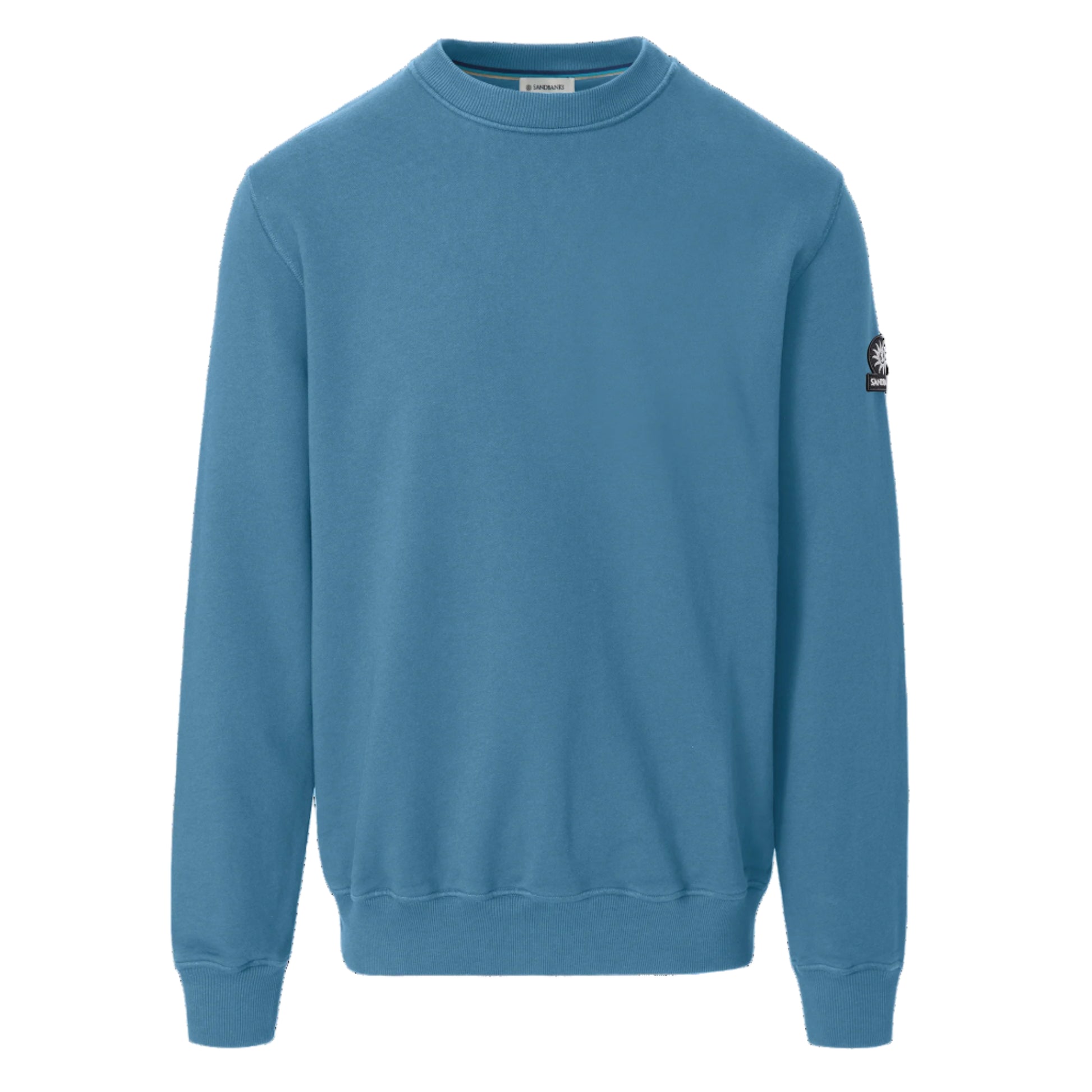 Sandbanks Badge Logo Sweatshirt: TEAL