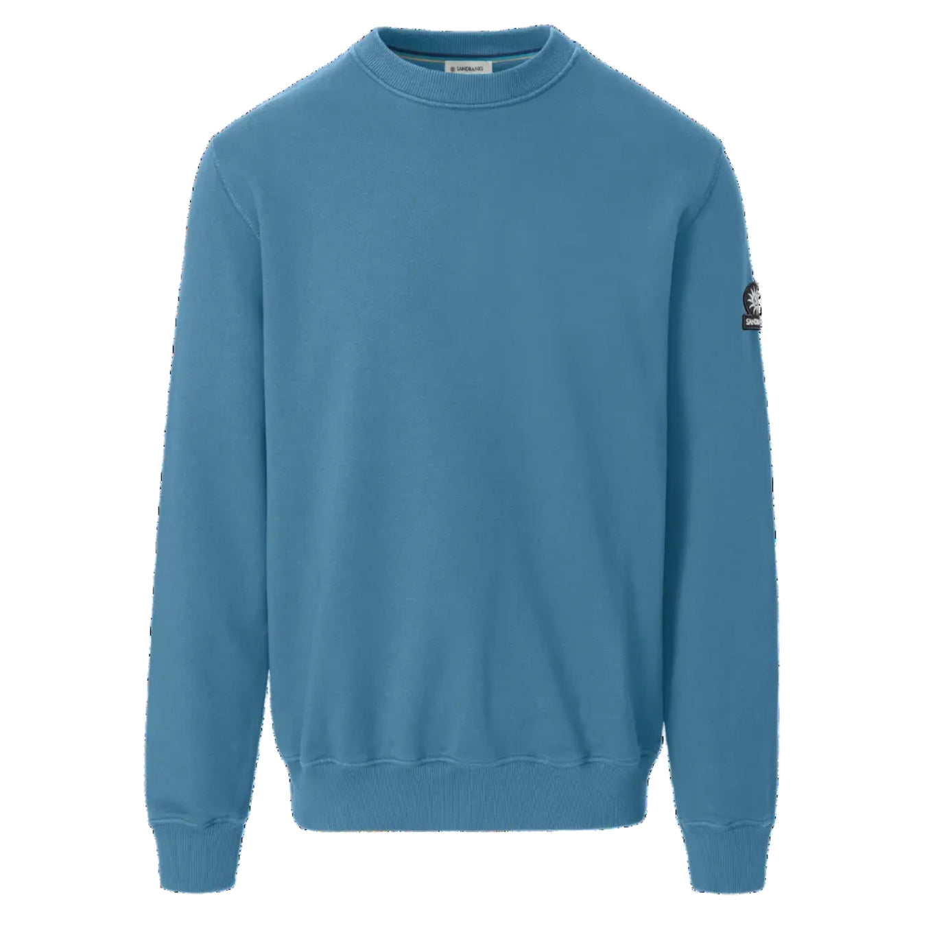 Sandbanks Badge Logo Sweatshirt: TEAL