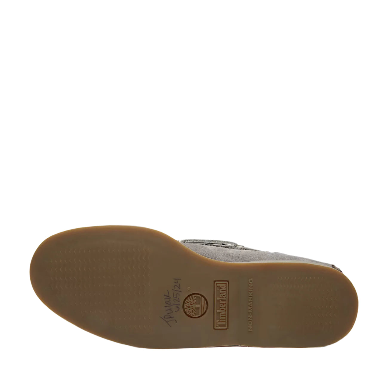 Timberland Classic 2 Eye Boat Shoe: MEDIUM GREY NUBUCK