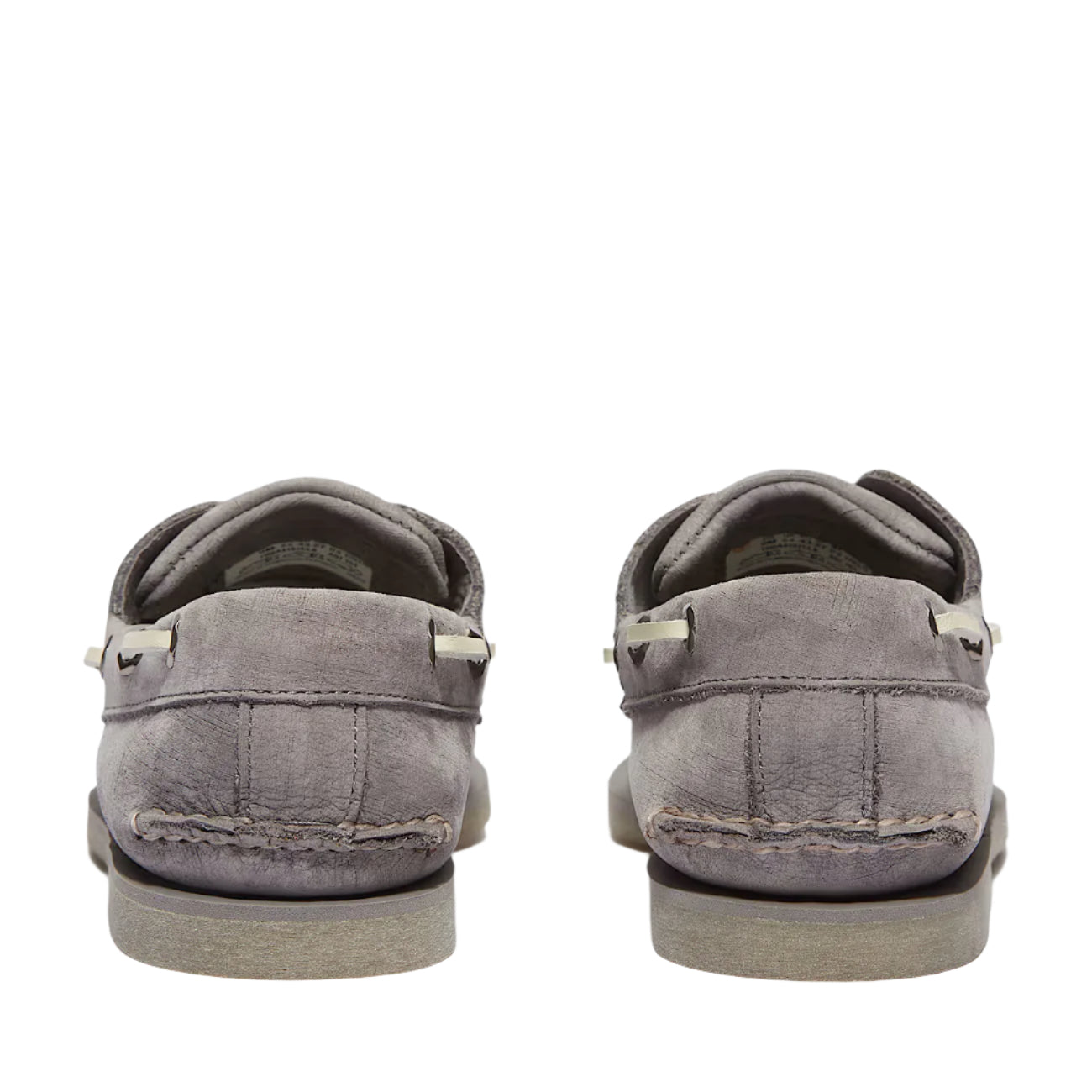 Timberland Classic 2 Eye Boat Shoe: MEDIUM GREY NUBUCK