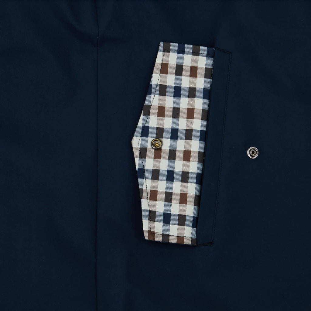 Aquascutum Active Soft Shell Trench Jacket: NAVY