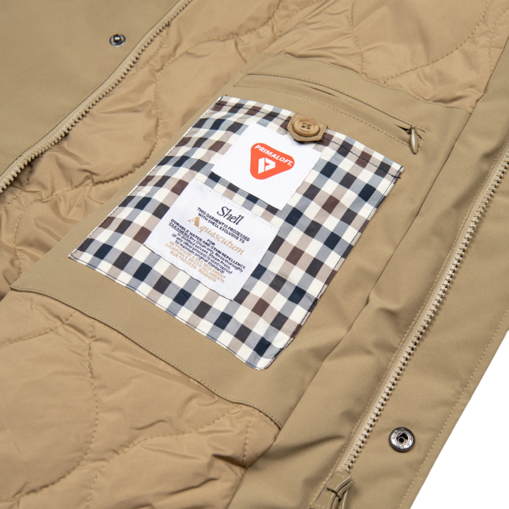 Aquascutum Active Mid Trench Jacket: KHAKI