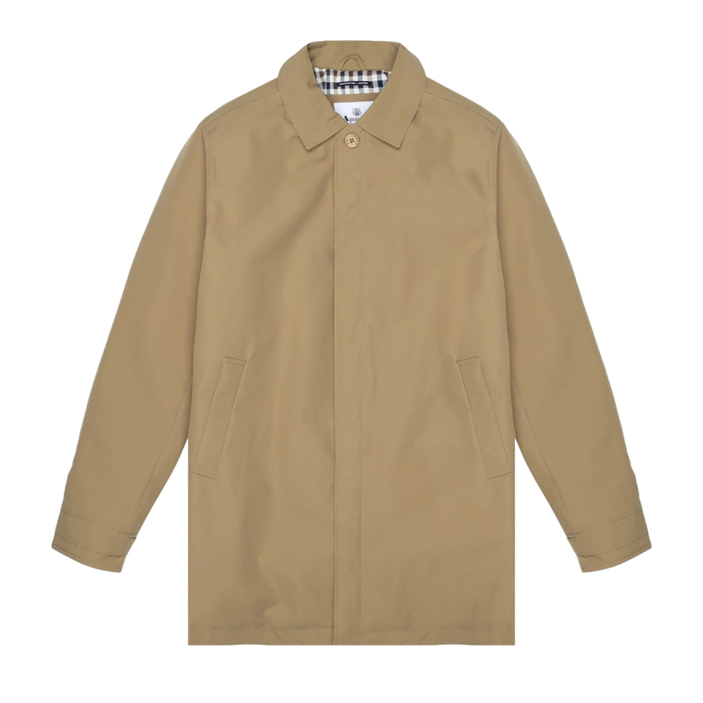 Aquascutum Active Mid Trench Jacket: KHAKI