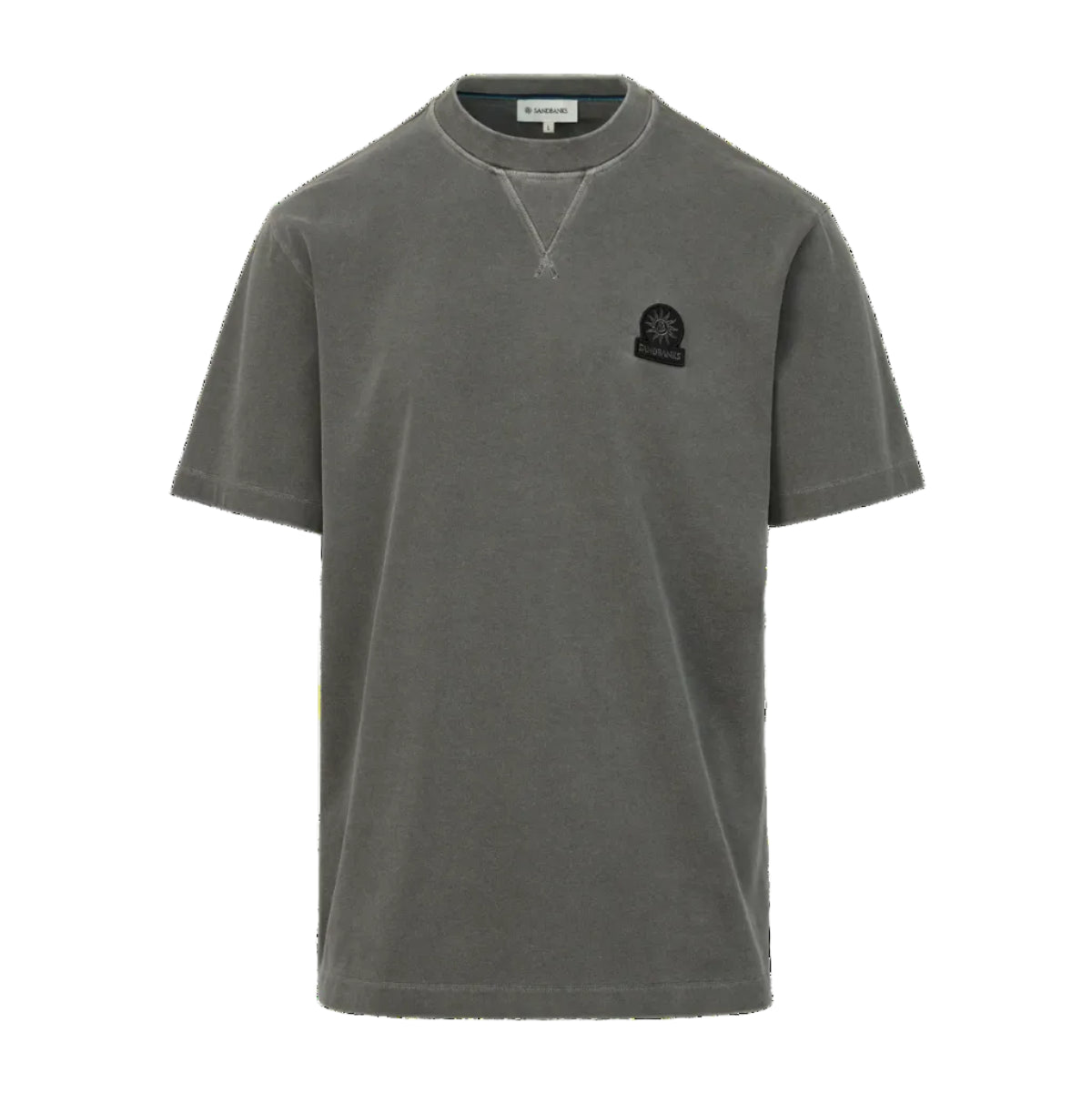 Sandbanks Mineral Wash T-Shirt: SLATE