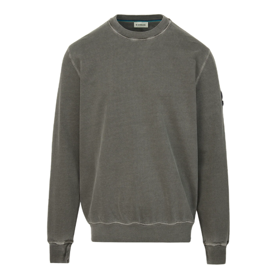 Sandbanks Mineral Wash Sweatshirt: SLATE
