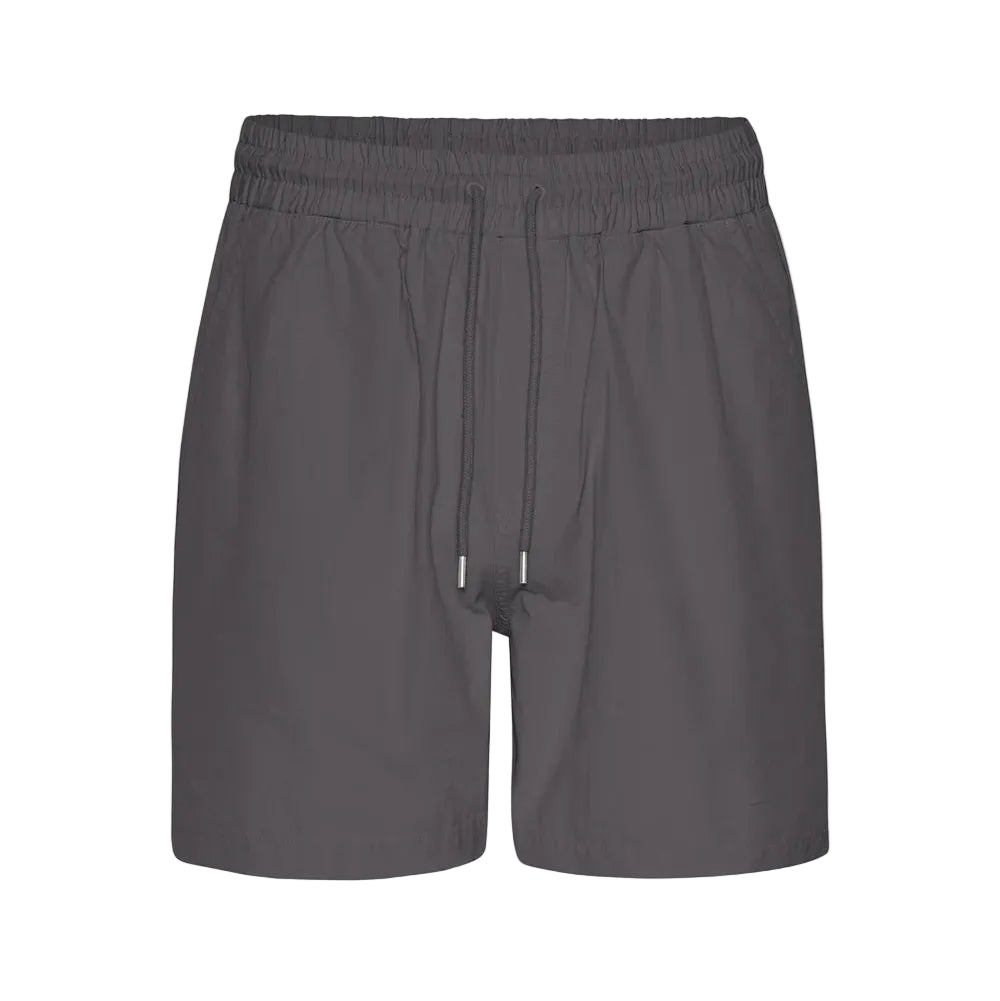 Colorful Standard Twill Short: LAVA GREY