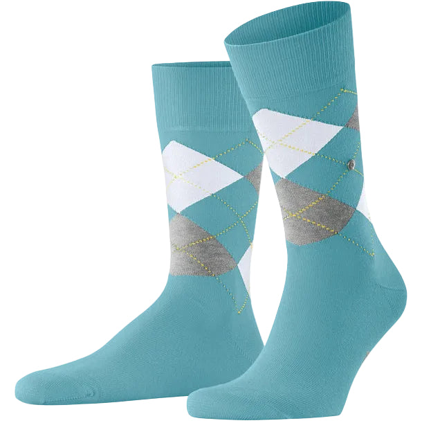 Burlington King Sock: TURQUOISE