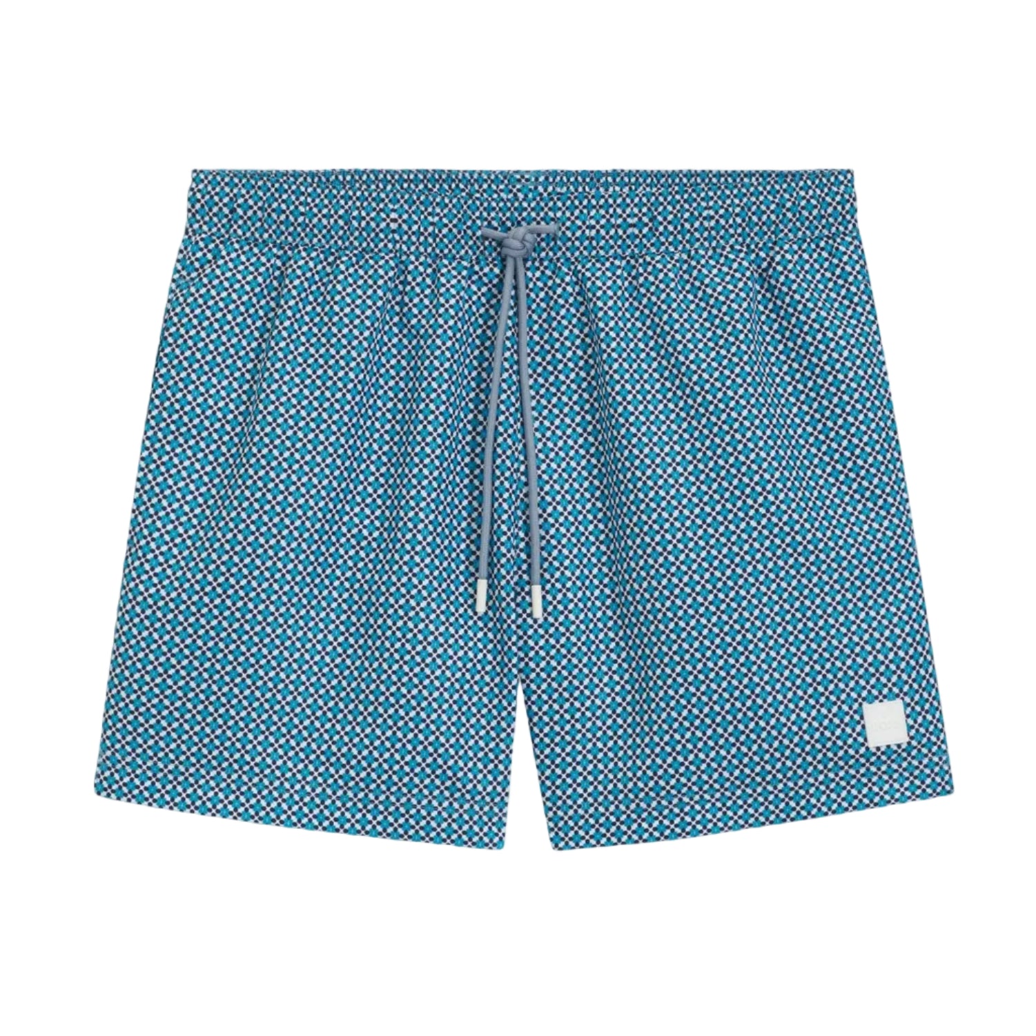 Hugo Boss Orange Vibe Swim Short: OPEN BLUE