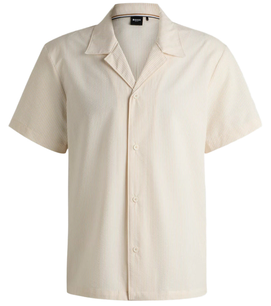 Hugo Boss Orange Vida Shirt: OPEN WHITE