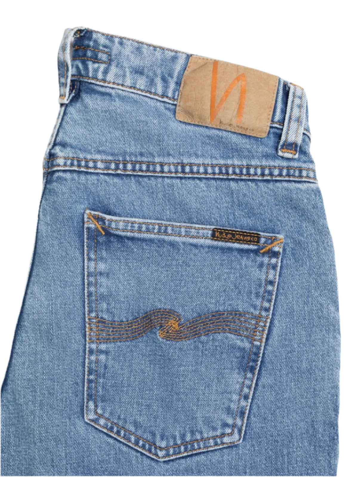 Nudie Jeans Solid Ollie Jeans: WORN VINTAGE (Worn Wash)
