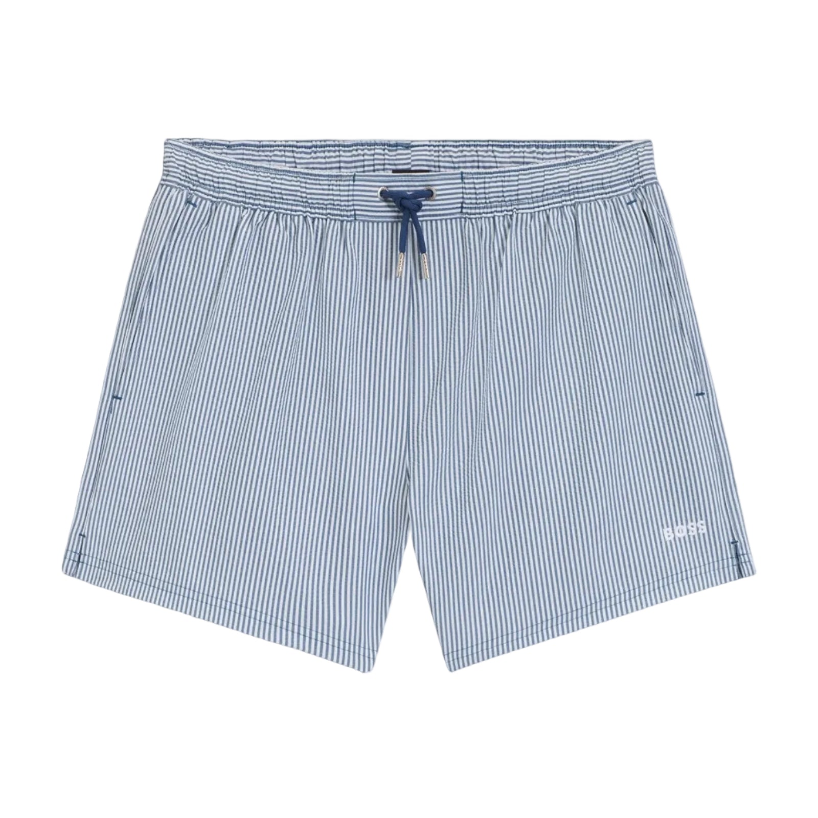 Hugo Boss Orange Velvetfish Swim Short: OPEN BLUE