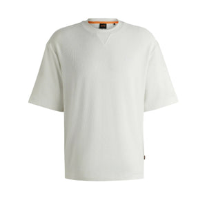 Hugo Boss Orange Te_Waffle T-Shirt: NATURAL
