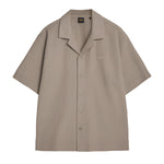 Hugo Boss Orange Pe_Waffle Shirt: OPEN BEIGE