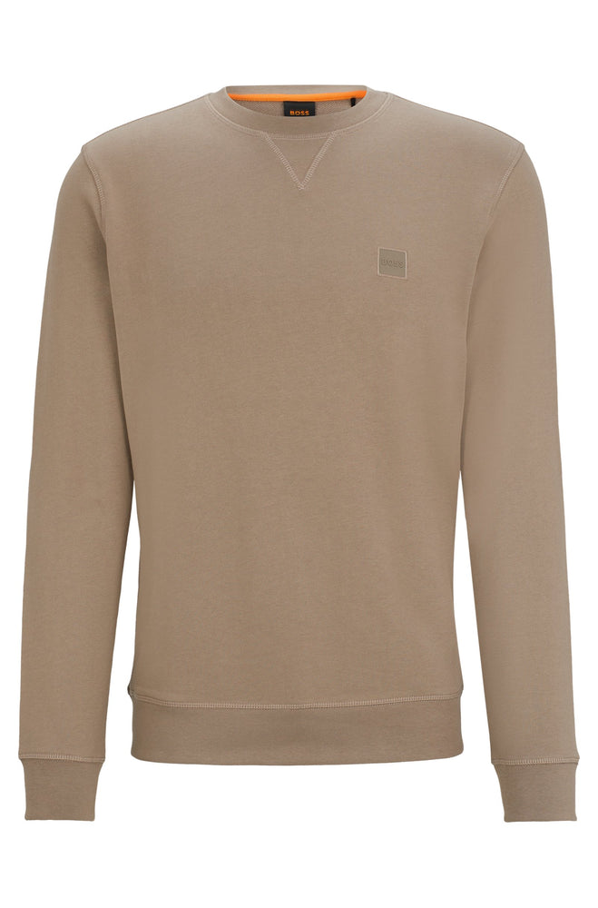 Hugo Boss Westart Sweatshirt: BROWN