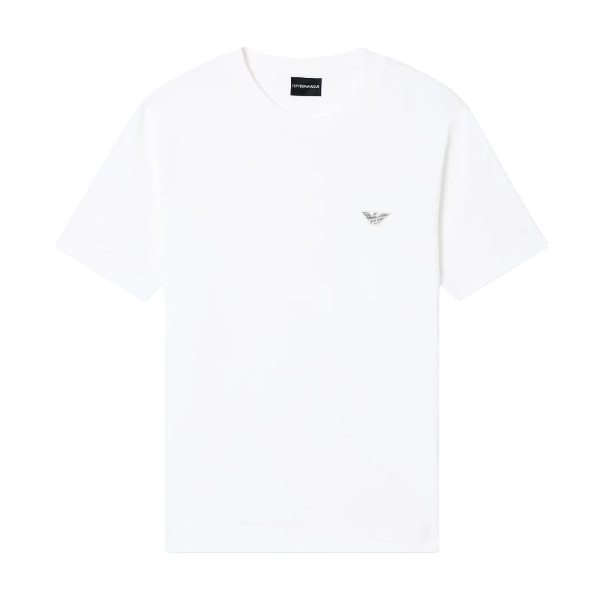 Emporio Armani Eagle Logo T-Shirt: WHITE