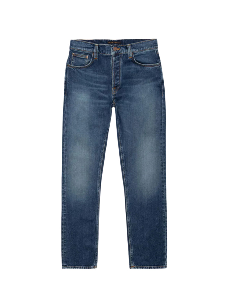 Nudie Jeans Solid Ollie Jeans: WILD BLUE (Wild Blue)