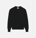 Ami Paris Tonal Big ADC Sweatshirt Black HemingCo