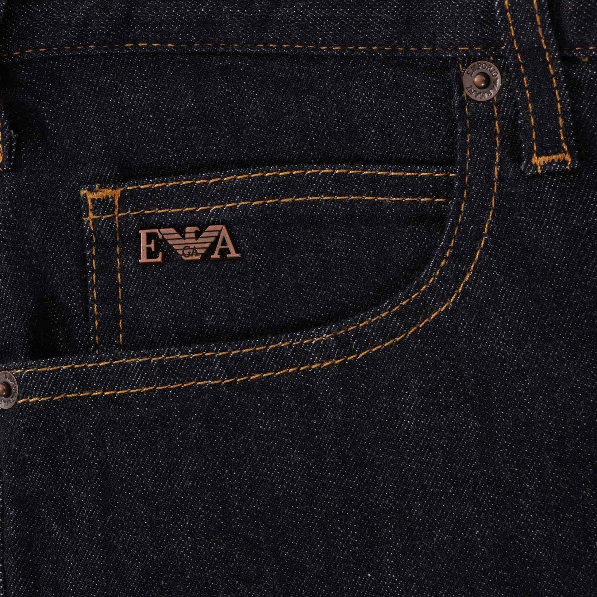 Emporio Armani J45 Jean Dark Indigo HemingCo