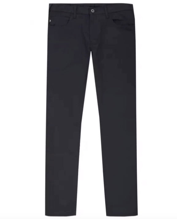 Emporio Armani J45 Gabardine Comfort TrousersNavy HemingCo