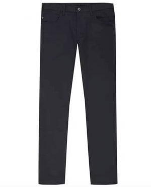 Emporio Armani J45 Gabardine Comfort TrousersNavy HemingCo