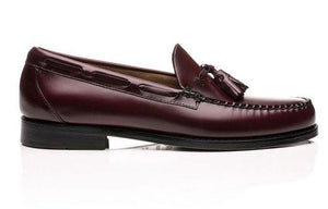 GH Bass Larkin Tassel Loafer Burgundy  