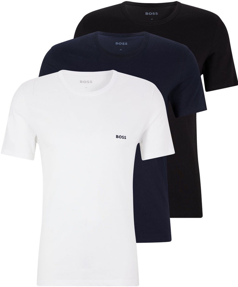 Hugo Boss 3 Pack T-Shirt Black/Blue/White HemingCo