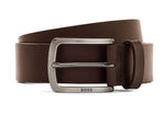 Hugo Boss Jor-Metal-Tip Belt Dark Brown HemingCo