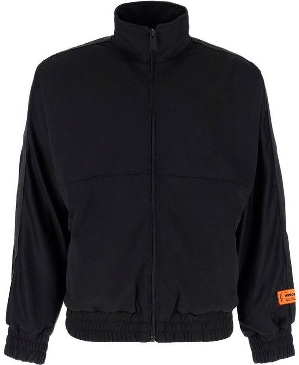 Heron Preston Tracktop Logo Black HemingCo