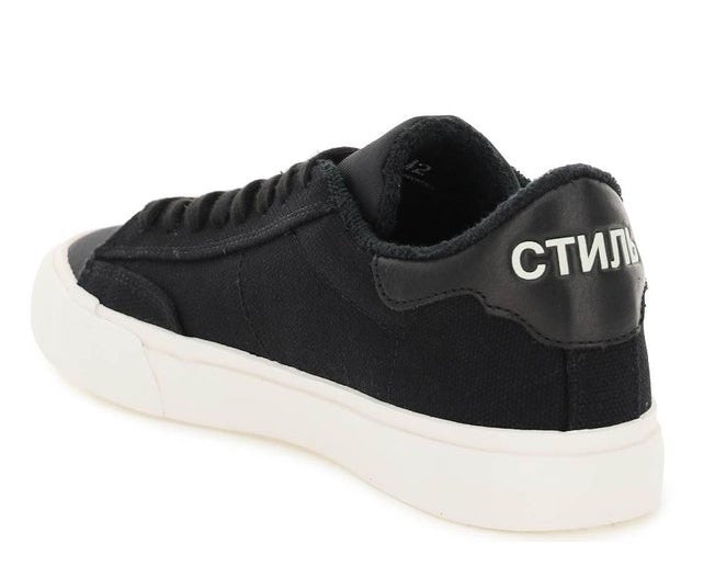 Heron Preston Vulcanized Low Top Trainer Black HemingCo