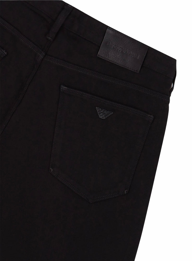 Emporio Armani J06 Slim Fit Jean Black HemingCo