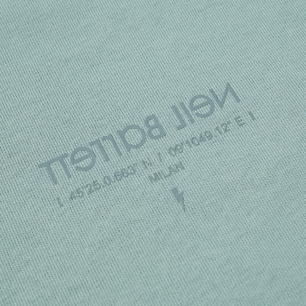 Neil Barrett Logo Coordinates Sweatshirt Green HemingCo