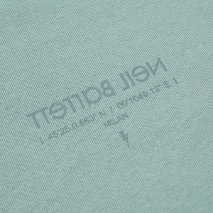 Neil Barrett Logo Coordinates Sweatshirt Green HemingCo