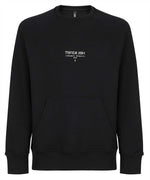 Neil Barrett Logo Coordinates Sweatshirt Black HemingCo