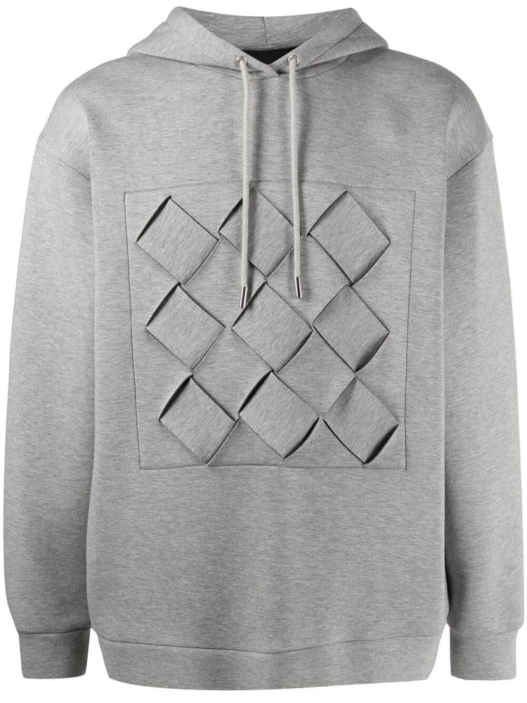 Opening Ceremony Weaving Box Hoodie Grey HemingCo