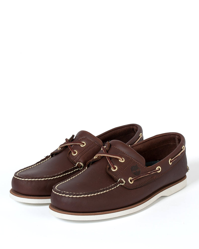 Timberland Classic 2 Eye Boat Shoe Brown HemingCo