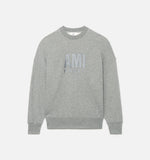 Ami Paris Large Logo Sweatshirt Grey HemingCo