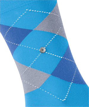 Burlington King Sock: BRIGHT BLUE