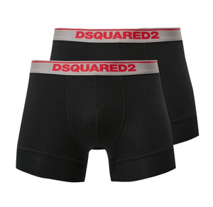 
                
                    Load image into Gallery viewer, DSquared2 2 Pack Boxers Black/Grey HemingCo
                
            