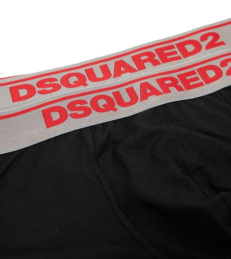DSquared2 2 Pack Boxers Black/Grey HemingCo
