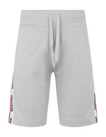 Moschino Underwear Tipped Tape Shorts Grey Melange HemingCo