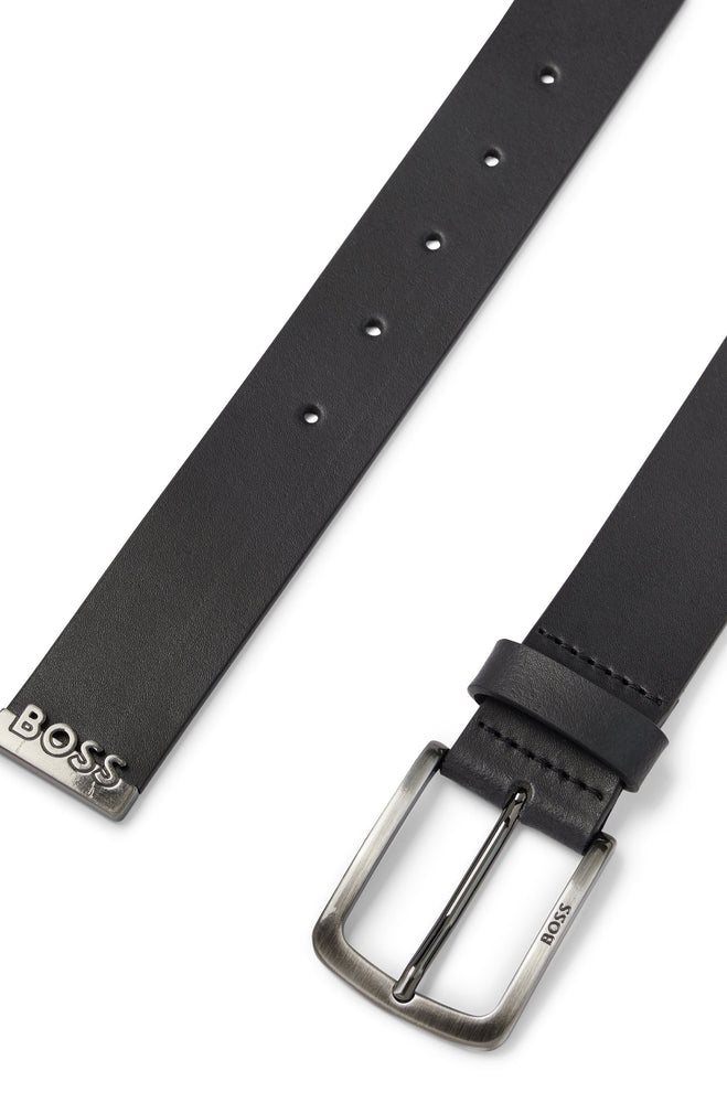 Hugo Boss Jor-Metal-Tip Belt Black HemingCo