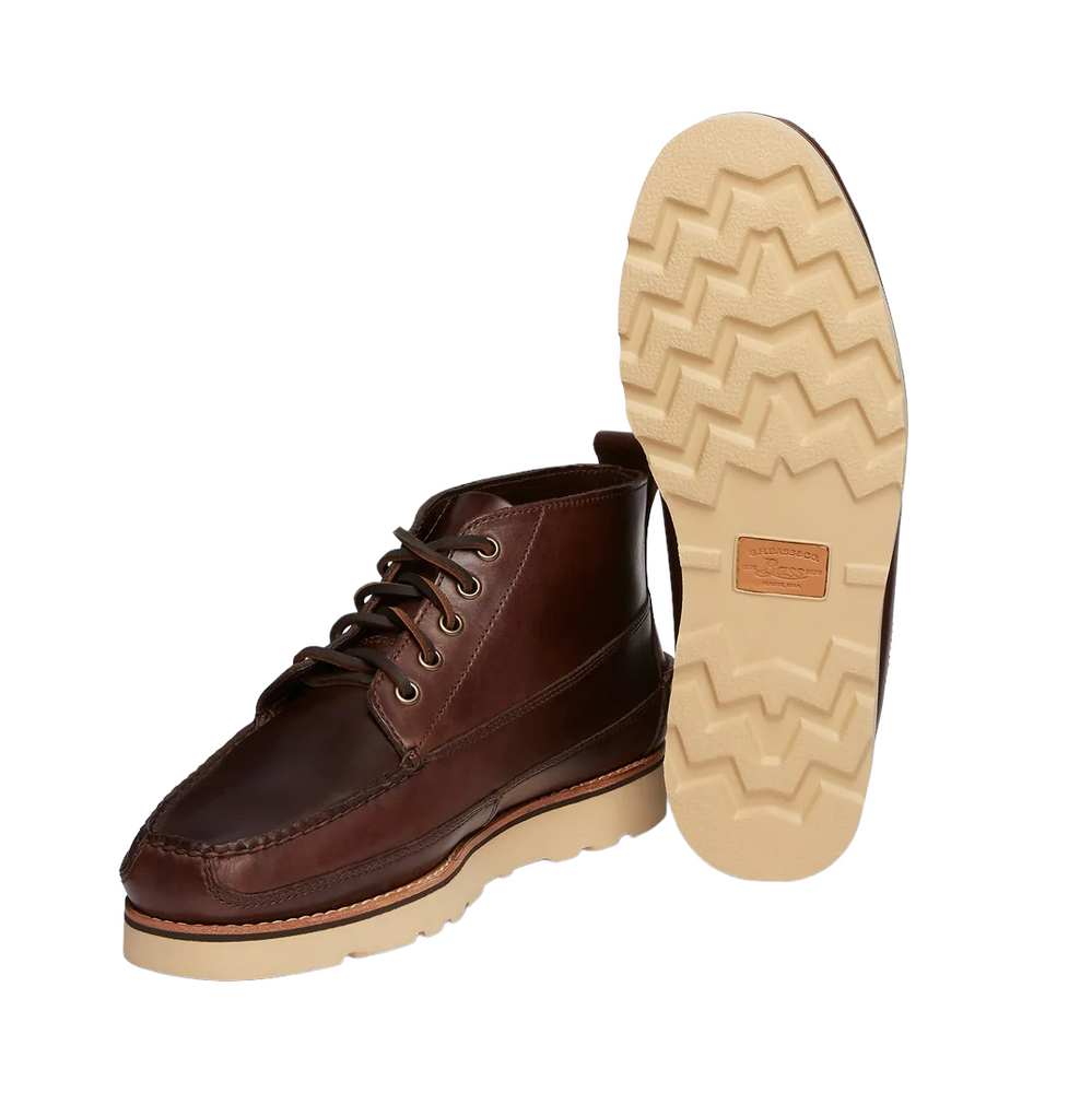 G.H Bass Camp Moc Ranger Pull Up: DARK BROWN