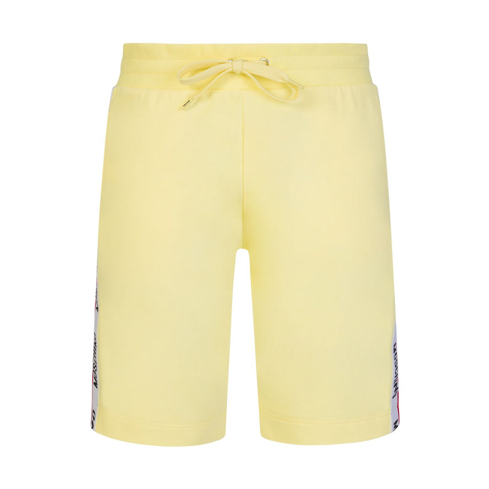 Moschino Underwear Tipped Tape Shorts: YELLOW