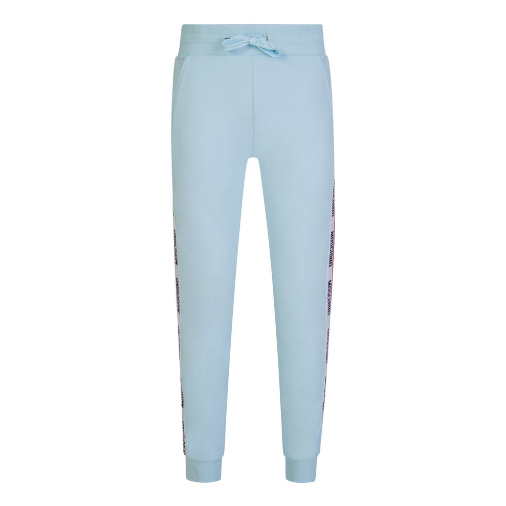 Moschino Taped Tracksuit Bottoms Pale Blue HemingCo