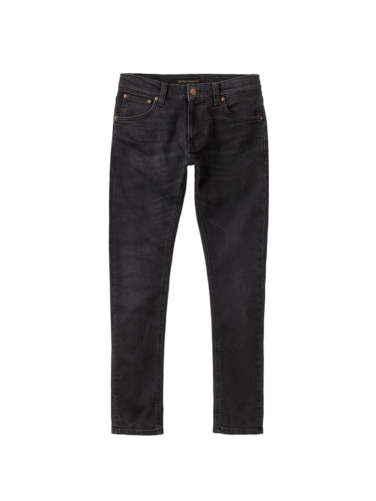 Nudie Jeans Tight Terry Jeans Fade Black HemingCo